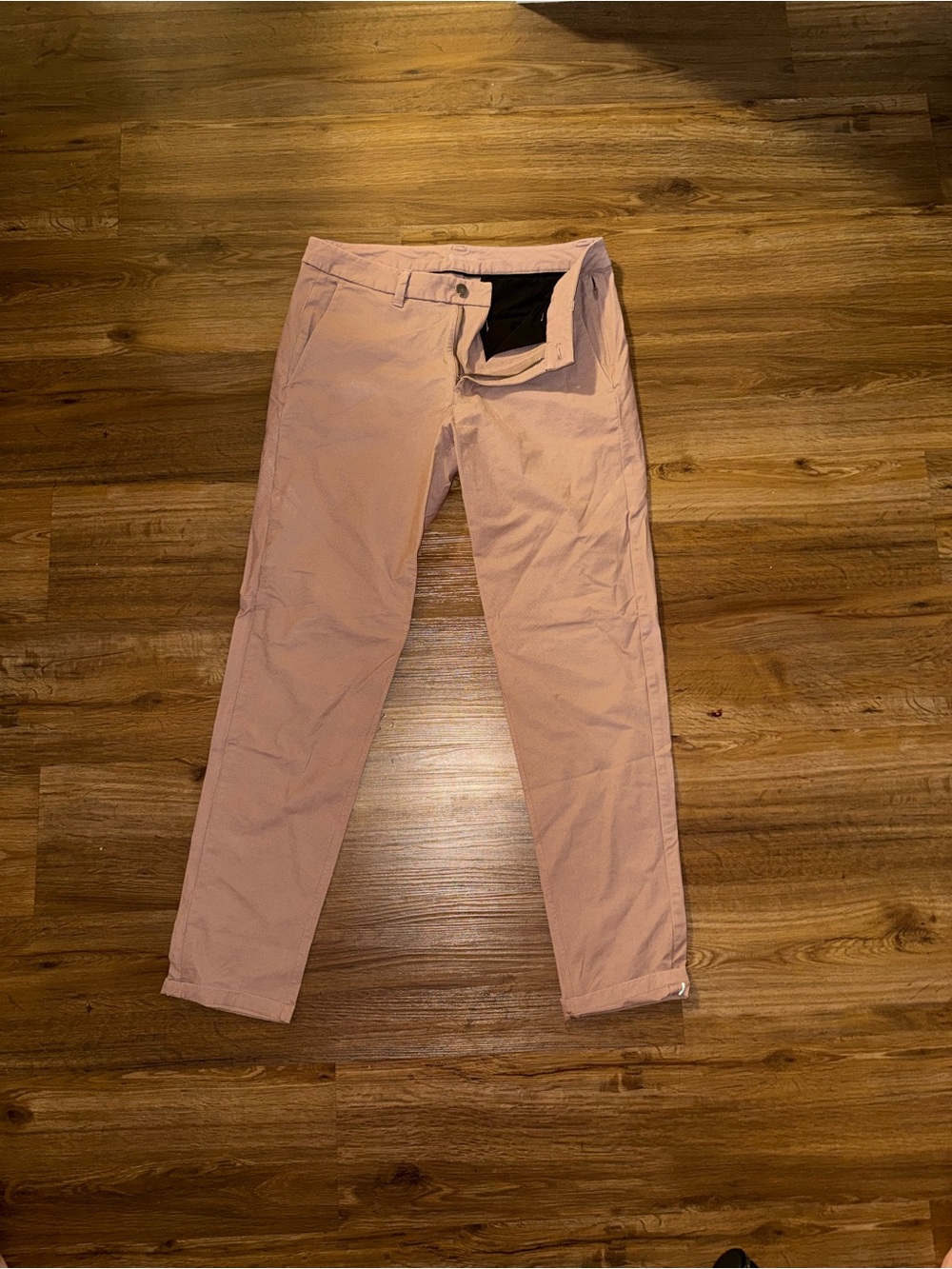 lululemon athletica Men's Chino Pants in Pale Pink